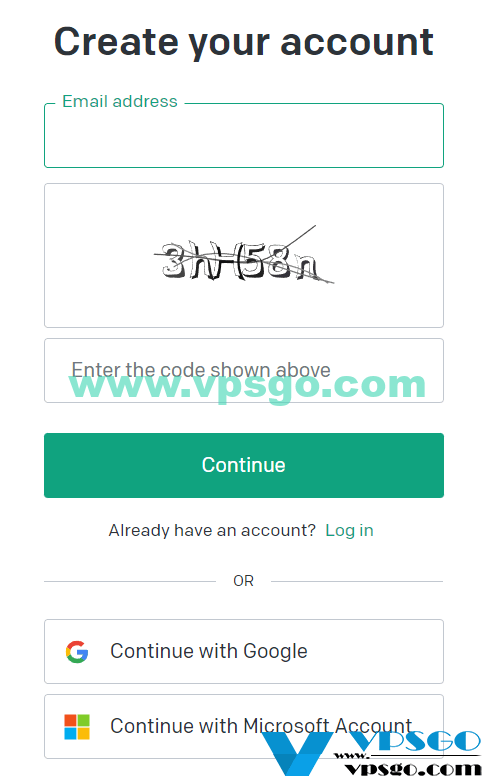 ChatGPT帳號注冊